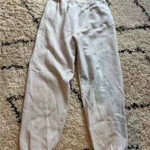Aritzia TNA Light Gray Cozy Sweatpants